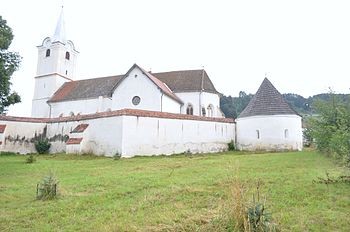 Biserica fortificata romano-catolica din Sanzieni