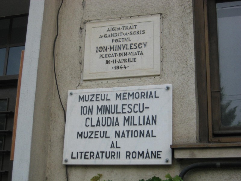 Casa Memoriala \"Ion Minulescu\"