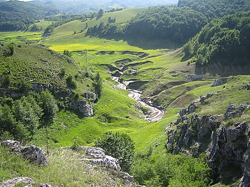 Izvorul si stancariile de la Camana